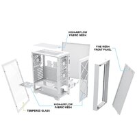 Корпус Montech AIR 1000 Lite (белый) - Превью изображения №2 — Интернет-магазин Time-Shop