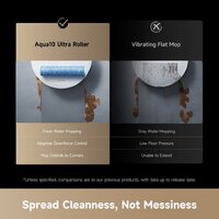 Робот-пылесос Dreame Aqua10 Roller (евровилка, черный) - Превью изображения №3 — Интернет-магазин Time-Shop