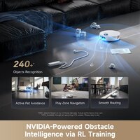 Робот-пылесос Dreame Aqua10 Roller (евровилка, черный) - Превью изображения №11 — Интернет-магазин Time-Shop