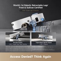 Робот-пылесос Dreame Aqua10 Roller (евровилка, черный) - Превью изображения №9 — Интернет-магазин Time-Shop