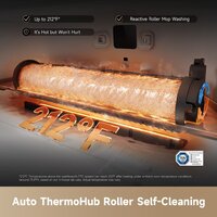 Робот-пылесос Dreame Aqua10 Roller (евровилка, черный) - Превью изображения №8 — Интернет-магазин Time-Shop