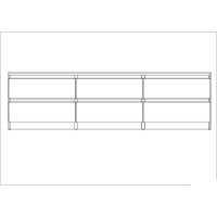 Тумба Mio Tesoro Кастор 6 ящиков 2.03.03.110.1 (белый) - Превью изображения №5 — Интернет-магазин Time-Shop