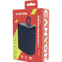 Беспроводная колонка Canyon BSP-4 (темно-синий) - Превью изображения №4 — Интернет-магазин Time-Shop