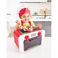 Плита игрушечная Hape Духовка, плита, набор игрушечных продуктов 3 в 1 E3183_HP - Превью изображения №14 — Интернет-магазин Time-Shop