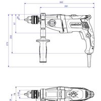 Безударная дрель Metabo BEV 1300-2 600574000 - Превью изображения №5 — Интернет-магазин Time-Shop