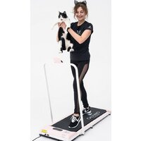 Электрическая беговая дорожка Calviano Slim Pink - Превью изображения №15 — Интернет-магазин Time-Shop