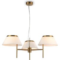 Подвесная люстра Ambrella LH72471/3 BS/WH (латунь/белый) - Превью изображения №2 — Интернет-магазин Time-Shop