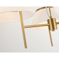 Подвесная люстра Ambrella LH72471/3 BS/WH (латунь/белый) - Превью изображения №5 — Интернет-магазин Time-Shop
