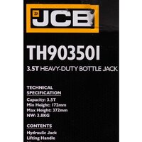 Бутылочный домкрат JCB TH903501 (3.5т) - Превью изображения №6 — Интернет-магазин Time-Shop