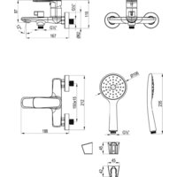 Смеситель Lemark LMF-1022B-C - Превью изображения №4 — Интернет-магазин Time-Shop