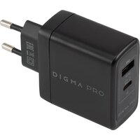 Сетевое зарядное Digma DPW6A (черный) - Превью изображения №8 — Интернет-магазин Time-Shop