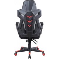 Игровое (геймерское) кресло Оклик 111G (черный/красный с подголовником/черный) - Превью изображения №7 — Интернет-магазин Time-Shop