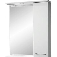 Tivoli Шкаф с зеркалом Прима 60 461776 (правый, белый)