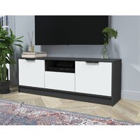 Тумба Интерлиния ТВ Концепт КТ-ТВ3-50 (белый платинум/антрацит) - Превью изображения №3 — Интернет-магазин Time-Shop