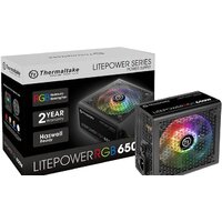 Блок питания Thermaltake Litepower RGB 650W LTP-650AL2NK - Превью изображения №6 — Интернет-магазин Time-Shop