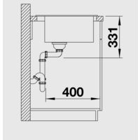 Кухонная мойка Blanco Pleon 5 (кофе) [521677] - Превью изображения №5 — Интернет-магазин Time-Shop
