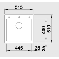 Кухонная мойка Blanco Pleon 5 (кофе) [521677] - Превью изображения №2 — Интернет-магазин Time-Shop