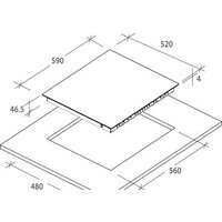 Варочная панель Candy CH 64 CCB - Превью изображения №2 — Интернет-магазин Time-Shop