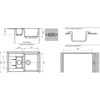 Кухонная мойка GranFest GF-Q775KL (терракот) - Превью изображения №2 — Интернет-магазин Time-Shop