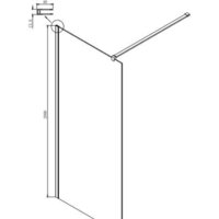 Душевая стенка Ambassador Walk-in 15031110 100 - Превью изображения №7 — Интернет-магазин Time-Shop