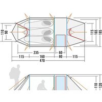 Кемпинговая палатка Tatonka Alaska 3.235 PU (светло-оливковый) - Превью изображения №13 — Интернет-магазин Time-Shop