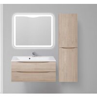  BelBagno Шкаф-пенал Fly-Marino-1500-2A-SC-RG-P-L (rovere grigio) - Превью изображения №2 — Интернет-магазин Time-Shop