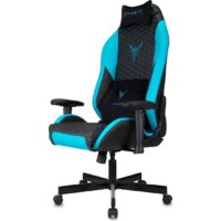 Игровое (геймерское) кресло Knight Neon (черный/голубой) - Превью изображения №3 — Интернет-магазин Time-Shop