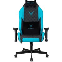 Игровое (геймерское) кресло Knight Neon (черный/голубой) - Превью изображения №2 — Интернет-магазин Time-Shop