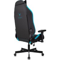 Игровое (геймерское) кресло Knight Neon (черный/голубой) - Превью изображения №7 — Интернет-магазин Time-Shop