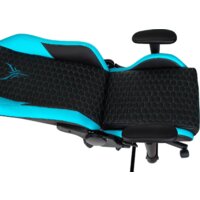 Игровое (геймерское) кресло Knight Neon (черный/голубой) - Превью изображения №9 — Интернет-магазин Time-Shop