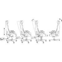 Игровое (геймерское) кресло Knight Neon (черный/голубой) - Превью изображения №24 — Интернет-магазин Time-Shop