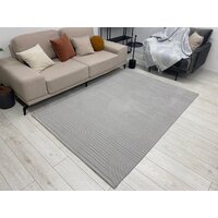 Ковер для жилой комнаты Radjab Carpet Сканди Сизаль Прямоугольник 10949A 13043RK (2x2.9, Grey/Grey) - Превью изображения №3 — Интернет-магазин Time-Shop