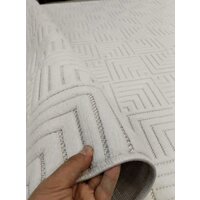 Ковер для жилой комнаты Radjab Carpet Сканди Сизаль Прямоугольник 10658A 12284RK (3x4, Krem/Krem) - Превью изображения №5 — Интернет-магазин Time-Shop