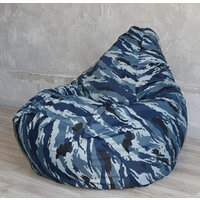 Кресло-мешок Flagman Груша Макси Г2.7-20 (синий камуфляж) - Превью изображения №8 — Интернет-магазин Time-Shop