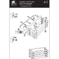 Бра Arte Lamp Caravaggio A1059AP-2CC - Превью изображения №5 — Интернет-магазин Time-Shop