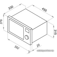 Микроволновая печь MAUNFELD JBMO.20.5GRIB - Превью изображения №9 — Интернет-магазин Time-Shop