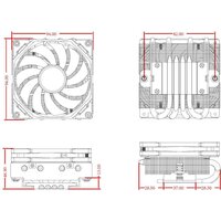 Кулер для процессора ID-Cooling IS-40-XT Black - Превью изображения №8 — Интернет-магазин Time-Shop