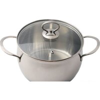 Кухар Магнолия Классика со стеклянной крышкой 2.5 л