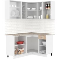 Готовая кухня Кортекс-мебель Корнелия Лира 1.5x1.3 (дуб сонома/марсель) - Превью изображения №2 — Интернет-магазин Time-Shop