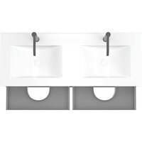  ЗОВ Тумба под умывальник Парма 120 P120LA0MAMC1B (аттик) - Превью изображения №2 — Интернет-магазин Time-Shop