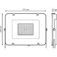 Уличный прожектор Gauss Elementary 150W 6500К 691511150 - Превью изображения №4 — Интернет-магазин Time-Shop