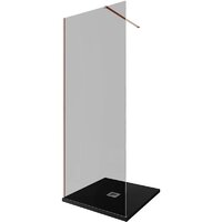 Душевая стенка Allen Brau Infinity 1 3.21006.60.T 323798 (медь браш) - Превью изображения №2 — Интернет-магазин Time-Shop