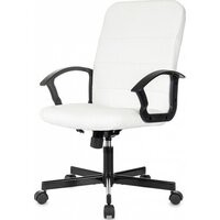 Офисное кресло Бюрократ Triest (белый, экокожа) - Превью изображения №3 — Интернет-магазин Time-Shop