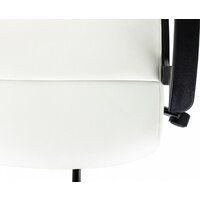 Офисное кресло Бюрократ Triest (белый, экокожа) - Превью изображения №7 — Интернет-магазин Time-Shop