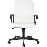 Офисное кресло Бюрократ Triest (белый, экокожа) - Превью изображения №2 — Интернет-магазин Time-Shop