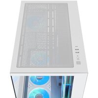 Корпус XASTRA QW500 7ARGB-C10-UC (белый) - Превью изображения №8 — Интернет-магазин Time-Shop