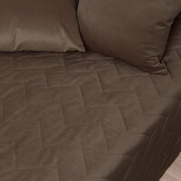 Покрывало Nivasan Бархат P.Bt 240-10 (240x240, коричневый) - Превью изображения №2 — Интернет-магазин Time-Shop