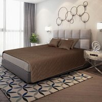 Покрывало Nivasan Бархат P.Bt 240-10 (240x240, коричневый) - Превью изображения №3 — Интернет-магазин Time-Shop