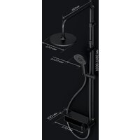 Душевая система  AM.PM X-Joy F0785A622 - Превью изображения №11 — Интернет-магазин Time-Shop