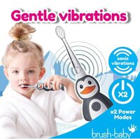 Электрическая зубная щетка Brush-Baby WildOnes Penguin - Превью изображения №5 — Интернет-магазин Time-Shop